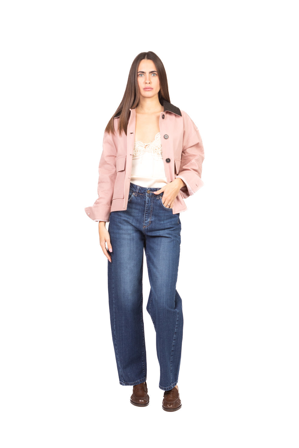 Bloom - Jeans carrot Art. VICTORIA-C-BLU