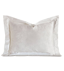 Millefleur Floral Sham in White