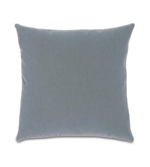 Luxury Mohair Decorative Pillow Cover in Skyway