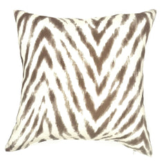 Zebra Safari 100% Linen Throw Pillow Cover