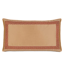 Edris Gold Greek Key King Sham 21x37