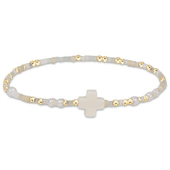 Enewton Hope Unwritten Signature Cross Bracelet, Call Me On My Shellphone